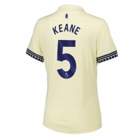 Everton Michael Keane #5 Vonkajší Ženy futbalový dres 2025-26 Krátky Rukáv